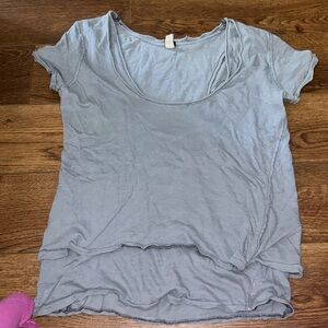 Free People | We The Free double layered tee sz xs